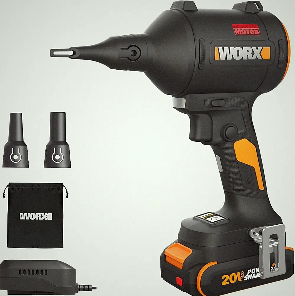 Worx Nitro WX099L 20V Power Share Duster, Inflator and Shop Blower – Battery &